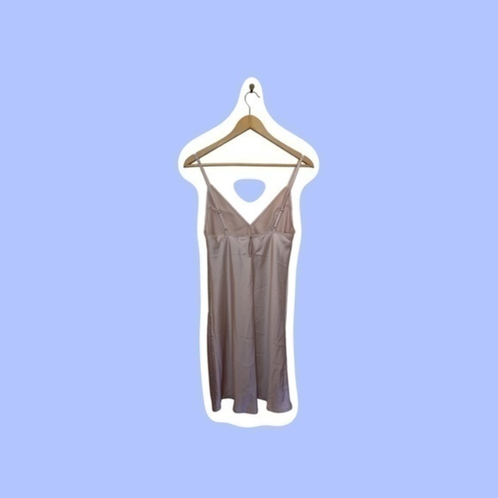 Victorias Secret Satin Nightie Dress Sexy Slip Nightdress Pink Pyjamas - Picture 9 of 9